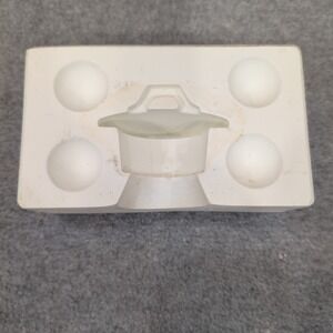 White Horse Milk Can Creamer Sugar Lids Mold Set Vintage Industrial Farmhouse